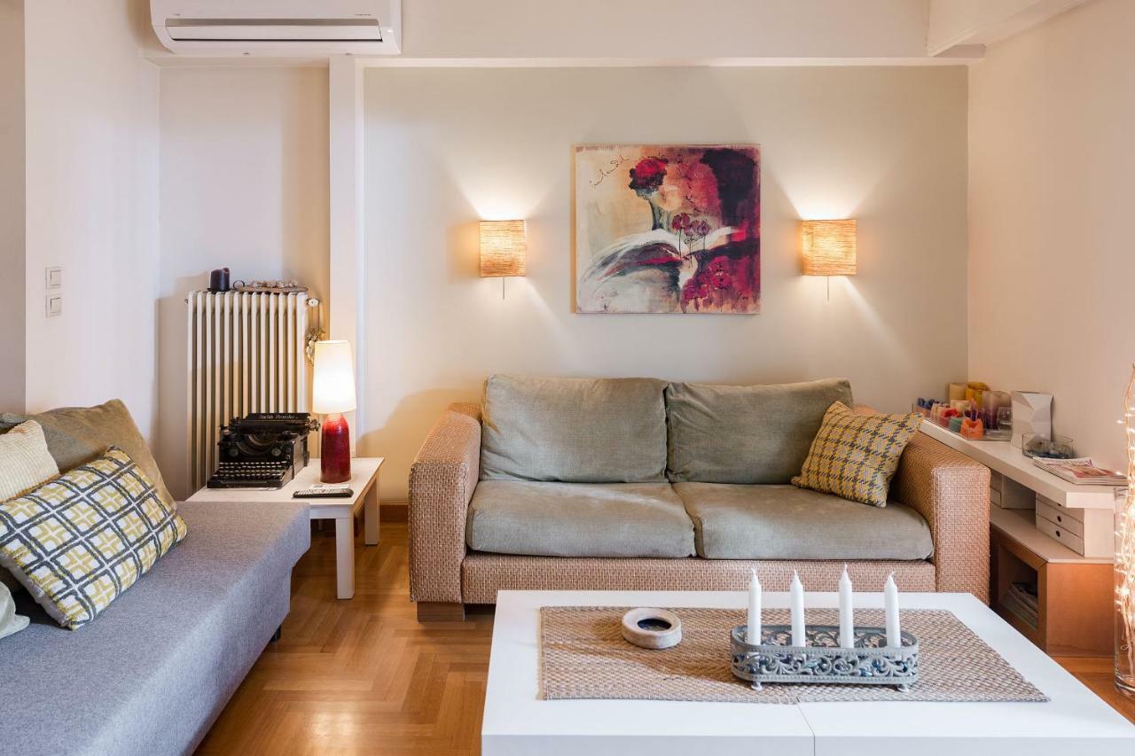 Stylish Flat With Veranda In The Heart Of Athen Exterior foto